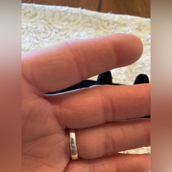 Sterling Flower Ring Sz 7 Like new shiny & matte petals 1” flower GORGEOUS - Picture 5 of 8